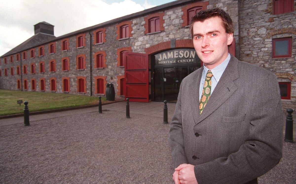 David Byrne, Director of Midleton Campus at Irish Distillers, pictured in 1999.