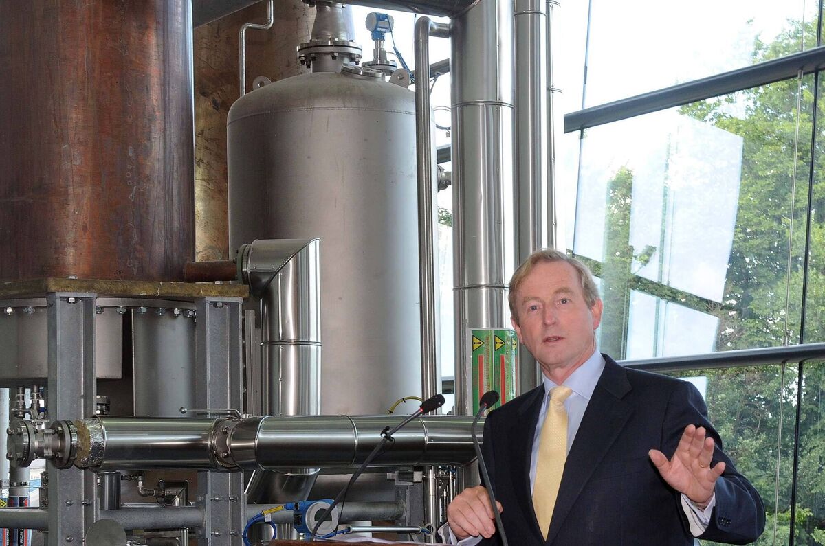 Former Taoiseach Enda Kenny on a visit to Midleton Distillery in 2013. Picture: Denis Minihane.