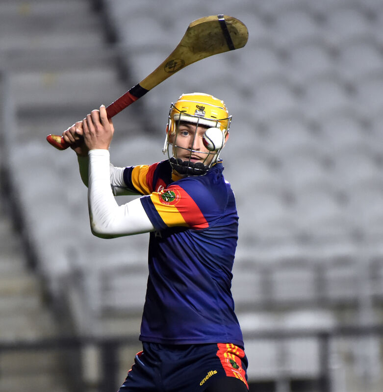 Newcestown goalkeeper Cathal Wilson clears against Mallow at Páirc Uí Chaoimh. Picture: Eddie O'Hare Newcestown goalkeeper Cathal Wilson clears against Mallow at Páirc Uí Chaoimh. Picture: Eddie O'Hare