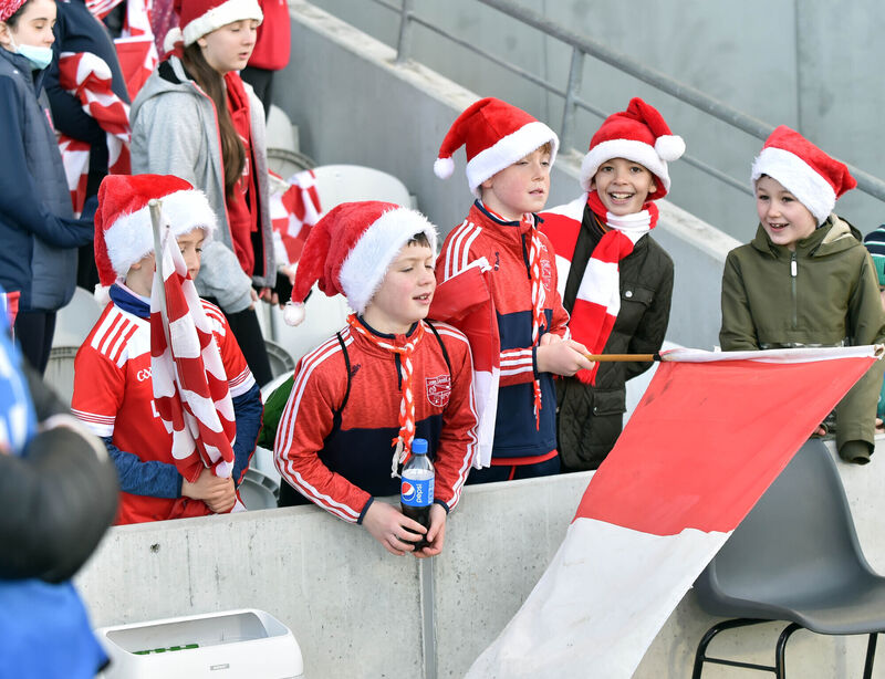 Iveleary's young supporters show their joy. Picture: Eddie O'Hare