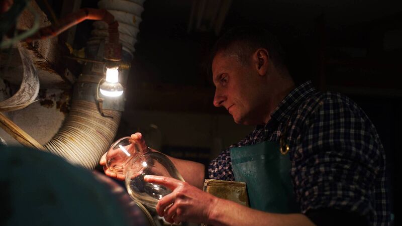 Watch: Cork Crystal's George creates unique glass pieces Watch: Cork Crystal's George creates unique glass pieces