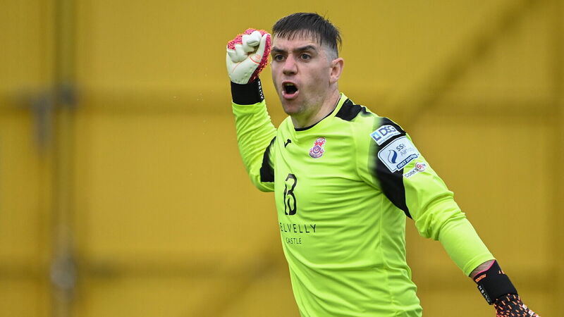 Cobh Ramblers goalkeeper Sean Barron happy to sign back with the club for another season