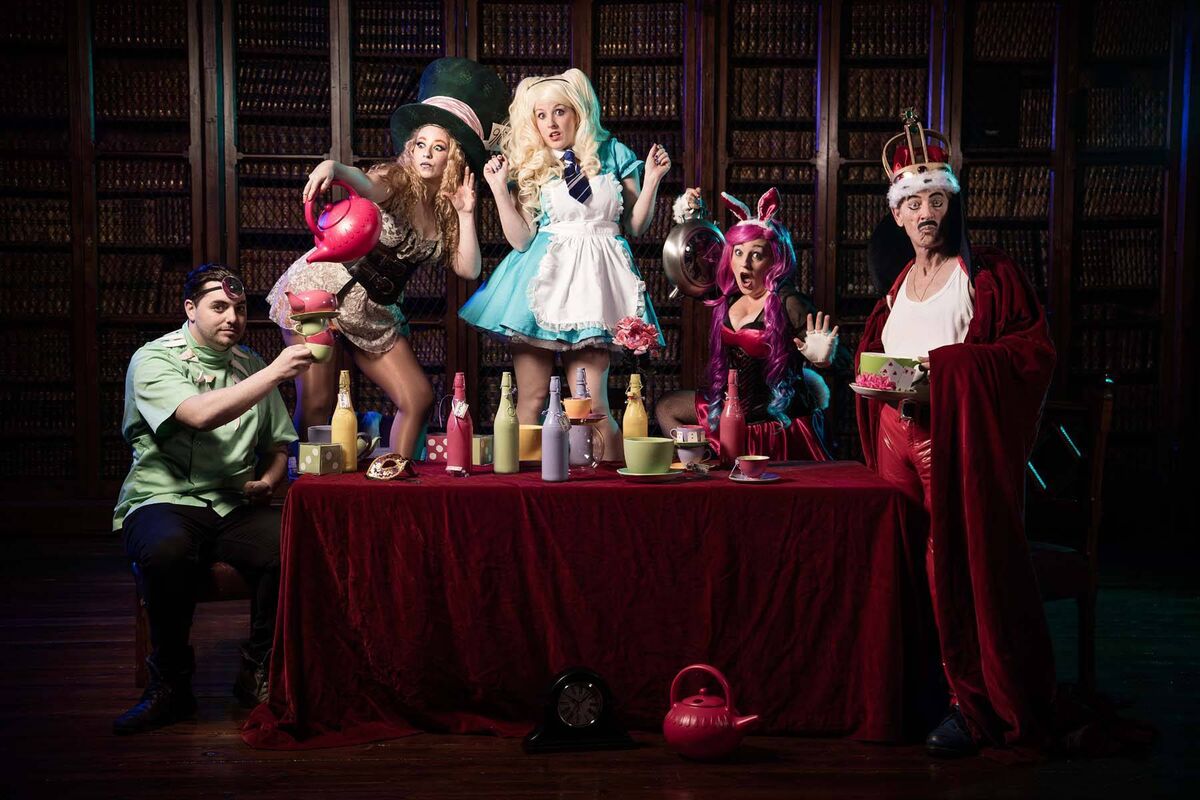 Cast of the Adult Panto in previous years. Cast of the Adult Panto in previous years.
