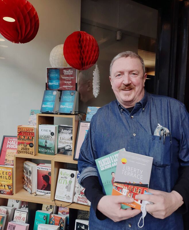 John Breen, a bookseller at Waterstones in Patrick Street, Cork. 