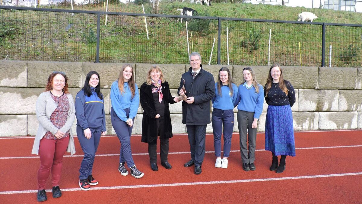 Cork school wins award for work on environment and sustainability