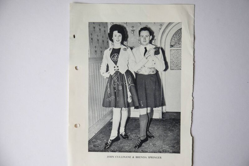 John Cullinane with fellow dancer Brenda Springer