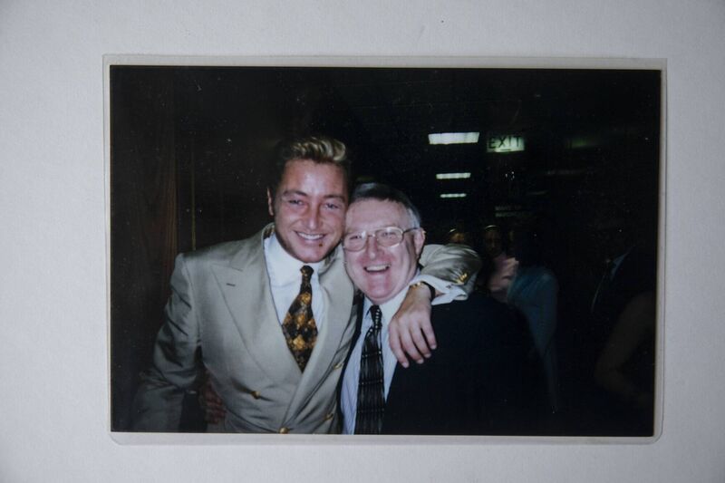 John Cullinane with Michael Flatley.