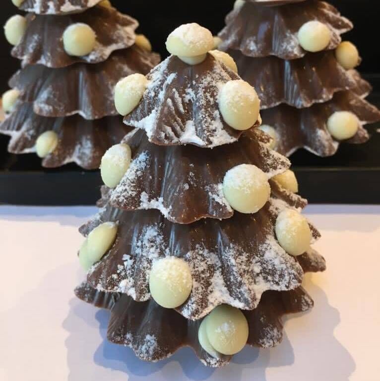 Danero Cork Chocolate Christmas Trees. Danero Cork Chocolate Christmas Trees.