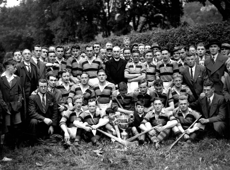 The Glen Rovers team that played Ballincollig in the 1941 Cork County Senior Hurling Final at the Athletic Grounds. Included are Christy Ring and Jack Lynch. 
