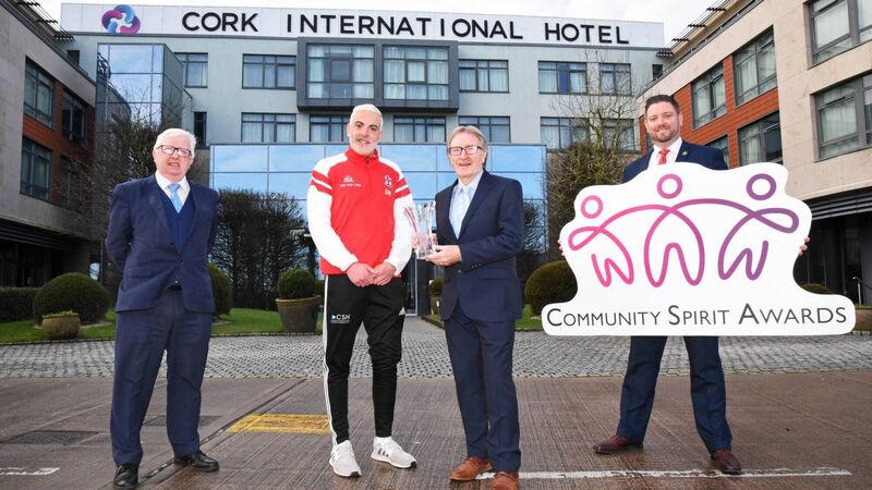 Volunteer coaches at Cork soccer academy recognised for dedication to the community 