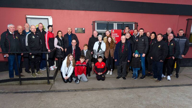 Ringmahon Rangers dedicate bench to late Henry, treasurer of 60 years