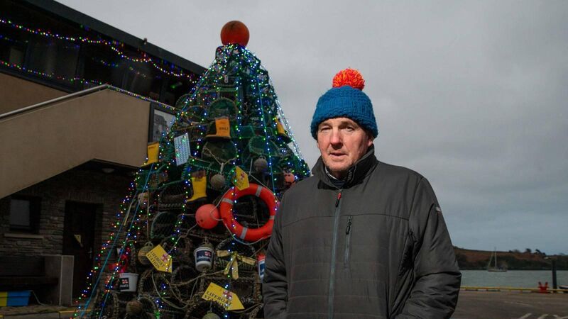 Over €1500 raised for Kinsale RNLI thanks to lobster pot Christmas tree Over €1500 raised for Kinsale RNLI thanks to lobster pot Christmas tree