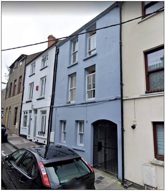 The house in Dominick Street where the ice house lies hidden underground. The house in Dominick Street where the ice house lies hidden underground.