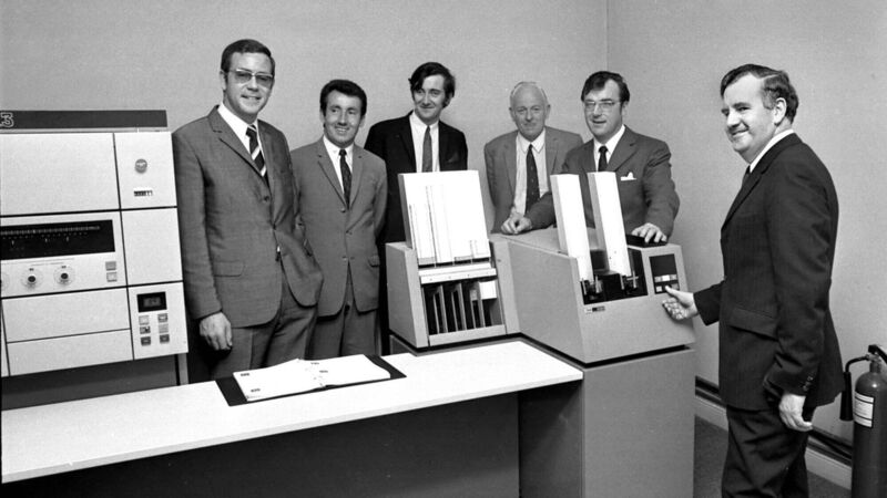 Microchips and micro-skirts — first computer arrives in Cork Microchips and micro-skirts — first computer arrives in Cork