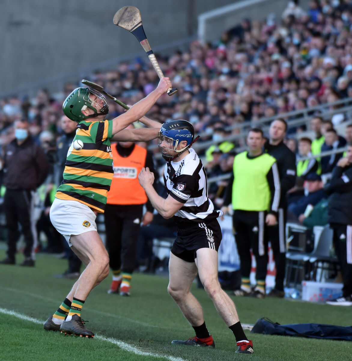 Midleton's Conor Lehane and Glen Rovers' Brian Moylan in action. Lehane is back on the Cork panel for 2022. Picture: Eddie O'Hare
