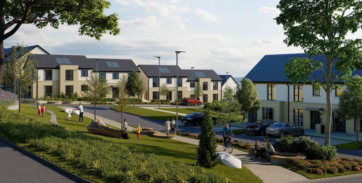Computer-generated image of the proposed Lackenroe SHD. Image via www.lackenroeshd.ie Computer-generated image of the proposed Lackenroe SHD. Image via www.lackenroeshd.ie