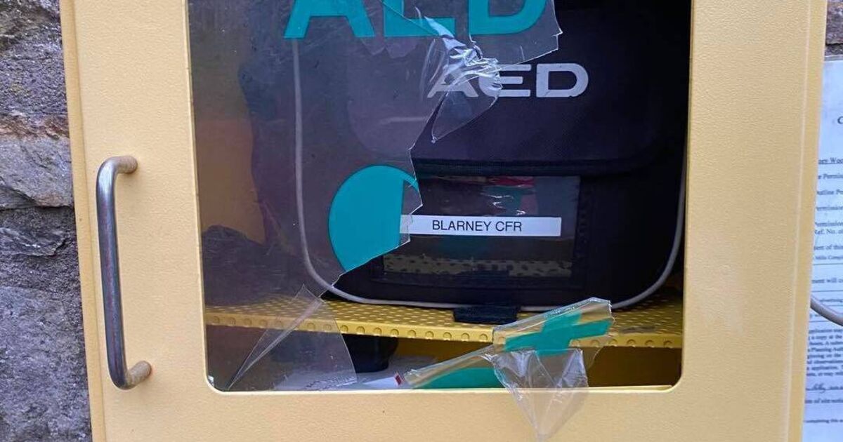 'Totally unacceptable': Vandalised defibrillator in Cork town has had to be removed - Vimarsana News