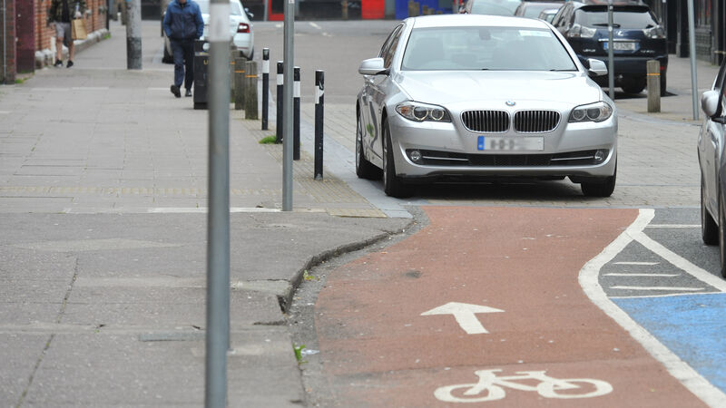 Doubling of fine for parking on footpaths, cycle lanes and bus lanes welcomed in Cork Doubling of fine for parking on footpaths, cycle lanes and bus lanes welcomed in Cork