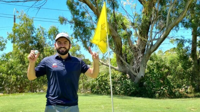 Douglas golfer Rowan McCarthy shot a hole in one and an albatross in one round of golf 