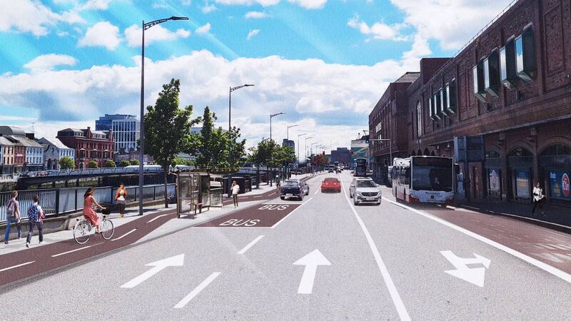 MacCurtain Street Public Transport Improvement Scheme works begin in Cork city centre MacCurtain Street Public Transport Improvement Scheme works begin in Cork city centre