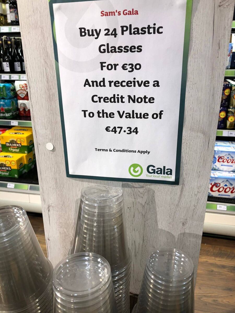 Sam's Gala, Dunmanway, have a unique deal on offer instore at the moment. Sam's Gala, Dunmanway, have a unique deal on offer instore at the moment.