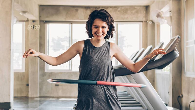 Fitness trend tips for 2022 - from weighted hula hooping to reverse running Fitness trend tips for 2022 - from weighted hula hooping to reverse running