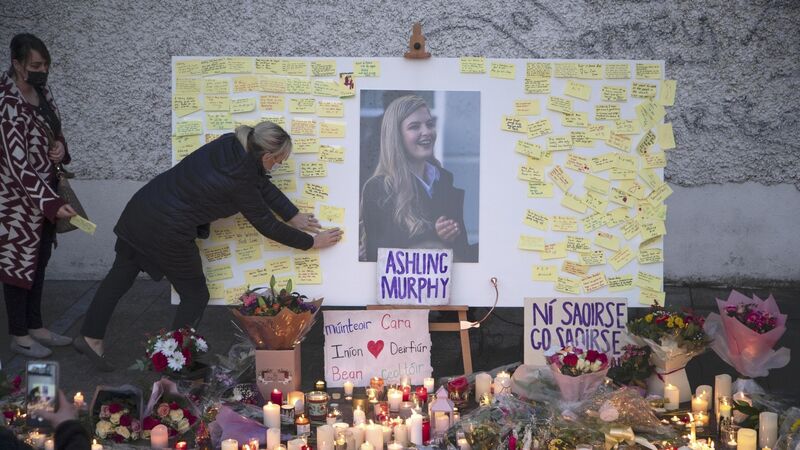 Vigils held in memory of Ashling Murphy; Gardaí identify new 'person of interest' Vigils held in memory of Ashling Murphy; Gardaí identify new 'person of interest'