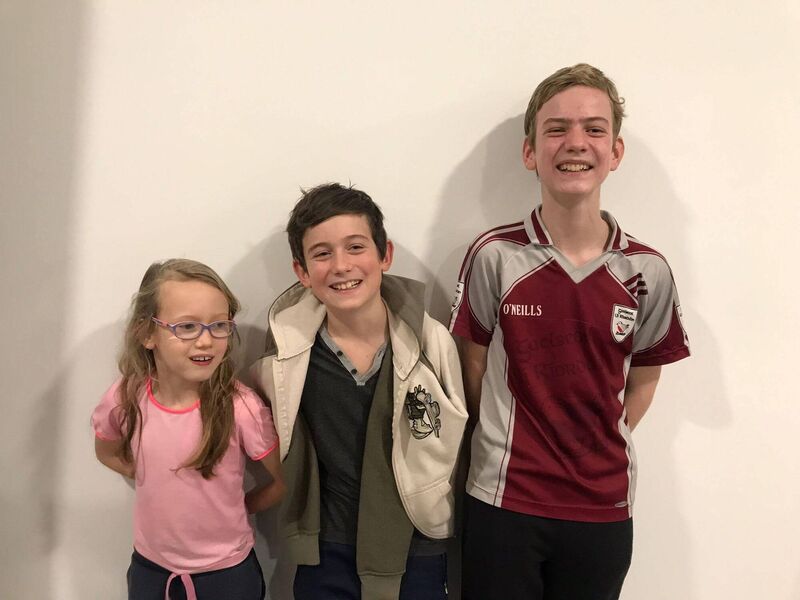 Katie Gould from Ballincollig has commenced a campaign for autism classes to be established at second level in Ballincollig for her son Charlie. Pictured left to right are Katie's children: Leila, Noah and Charlie Gould.