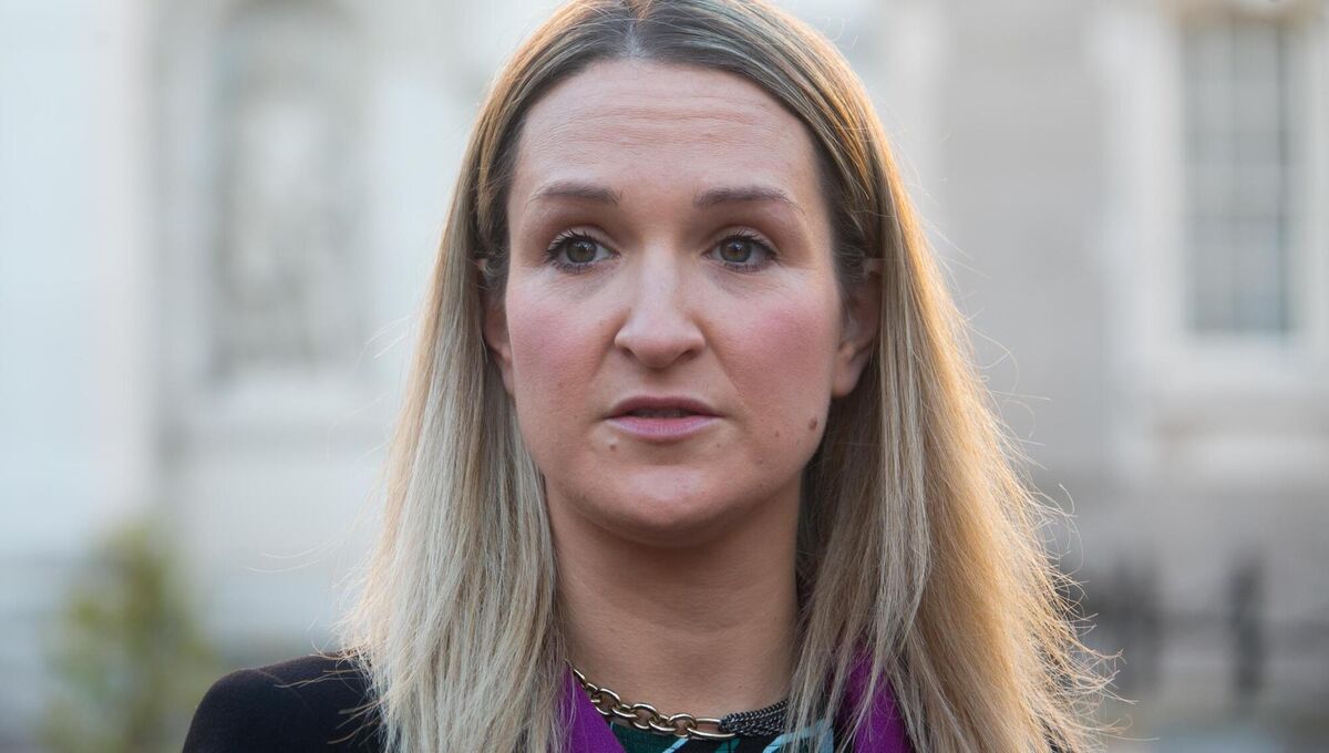 Ms McEntee was asked about the cancellation of hundreds of emergency calls to gardaí in 2019 and 2020,Photo: Gareth Chaney/Collins Ms McEntee was asked about the cancellation of hundreds of emergency calls to gardaí in 2019 and 2020,Photo: Gareth Chaney/Collins