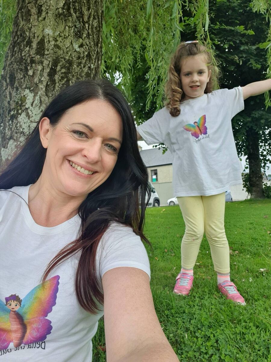 Belinda Murphy with daughter Saorla Bella.