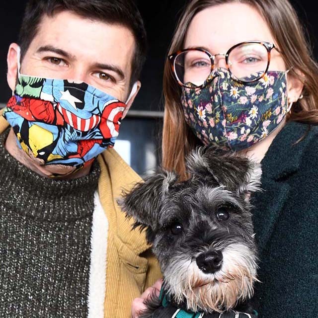 Hannah and Alex Loxley and Murphy