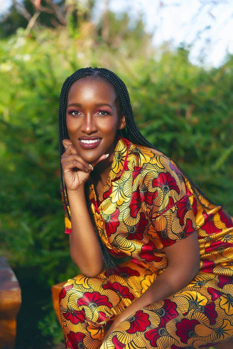 Busi Zulu wearing Red & Gold Zainab Set - €30from M.I.O Prints. Picture: David Nwokocha (Cupid Visuals) Busi Zulu wearing Red & Gold Zainab Set - €30from M.I.O Prints. Picture: David Nwokocha (Cupid Visuals)
