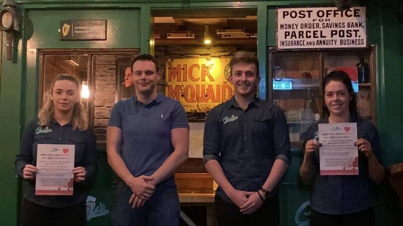 Order an angel shot: Clonakilty bar owner’s plan to keep customers safe on a night out Order an angel shot: Clonakilty bar owner’s plan to keep customers safe on a night out