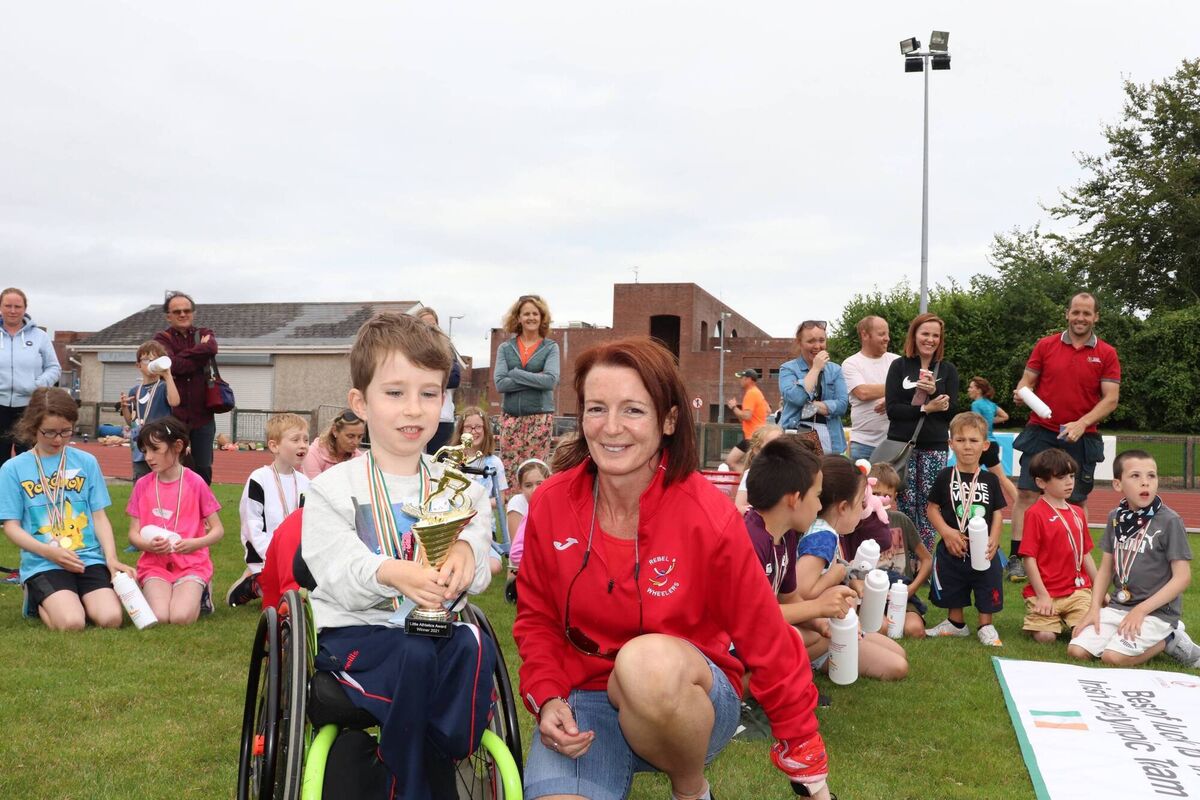 Olivia Keating with Brendan Murphy who won an award for showing “True spirit of the competition.” Olivia Keating with Brendan Murphy who won an award for showing “True spirit of the competition.”