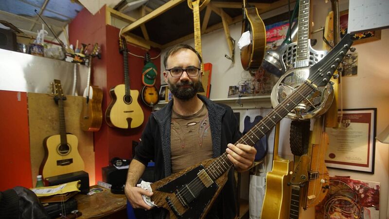 WATCH: Cork guitar maker Brian had sound business idea