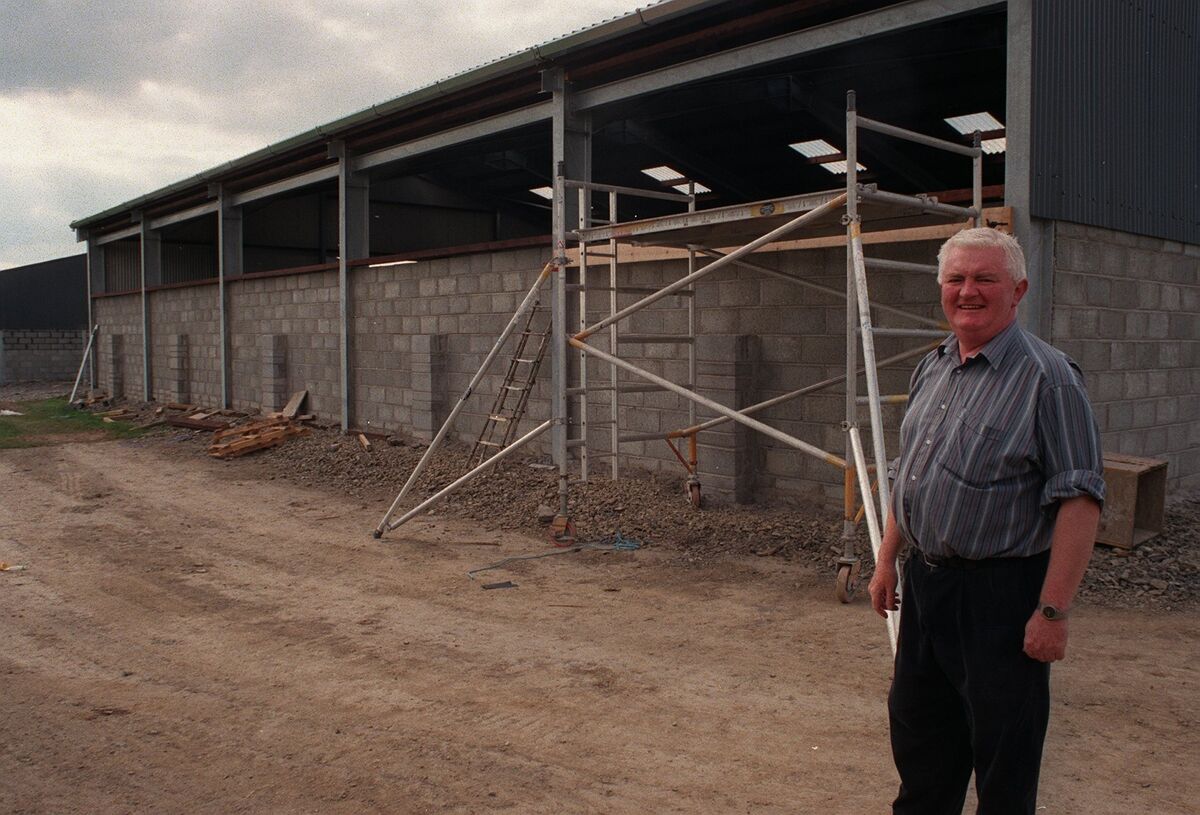 The Donkey Sanctuary Ireland was founded by Paddy Barrett. Paddy is pictured here in 1998 with some winter quarters under construction at the Sanctuary. Picture: Richard Mills The Donkey Sanctuary Ireland was founded by Paddy Barrett. Paddy is pictured here in 1998 with some winter quarters under construction at the Sanctuary. Picture: Richard Mills