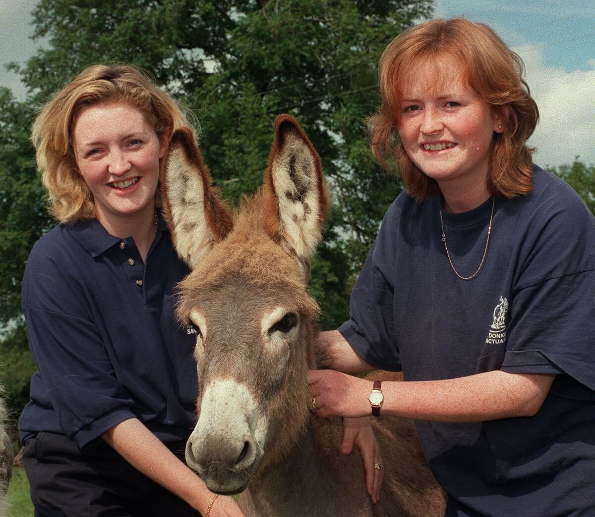 Sisters Debbie Barrett and Helen Barrett at the Sanctuary in 1998. Picture: Richard Mills. Sisters Debbie Barrett and Helen Barrett at the Sanctuary in 1998. Picture: Richard Mills.