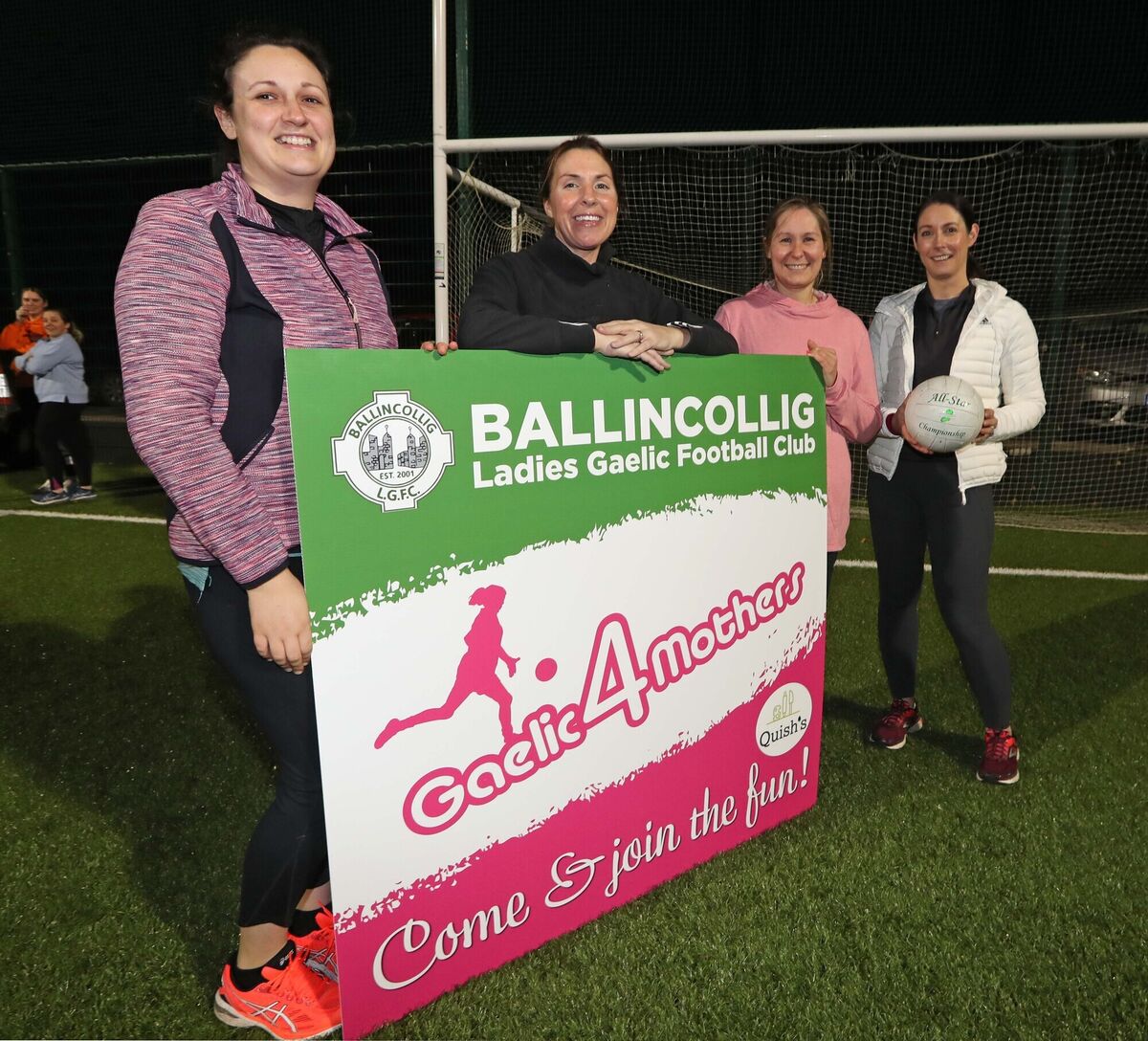  Laragh Stevens, Aine Murphy, Ingrid O'Shea and Ciara Barr, at the launch night. Picture: Jim Coughlan.