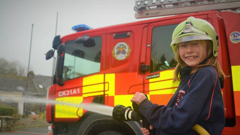 Cork girl, 8, impresses with application to fire service