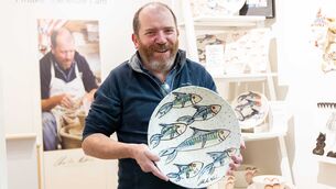 <p>Charlie Mahon, founder of Charlie Mahon Ceramics. Picture: Michael O'Sullivan /OSM PHOTO</p>