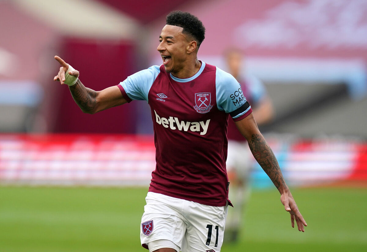 Man United's Jesse Lingard had a great loan period with West Ham but has not left Old Trafford in the recent transfer window. Picture: John Walton/PA Wire.