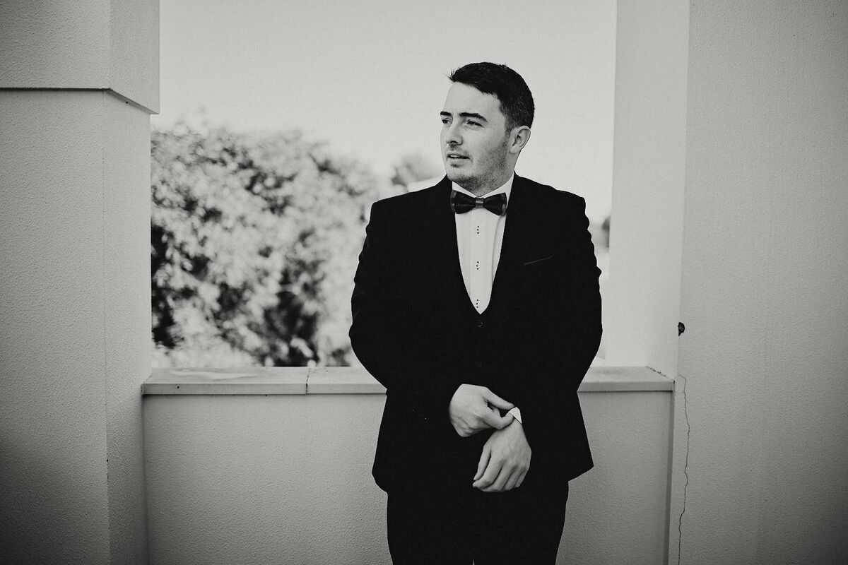 Jamie Hodnett from Ballymacoda on his wedding day. Jamie Hodnett from Ballymacoda on his wedding day.