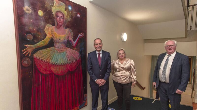 Taoiseach unveils new 'Lady Opera' artwork inspired by popular Cork venue 