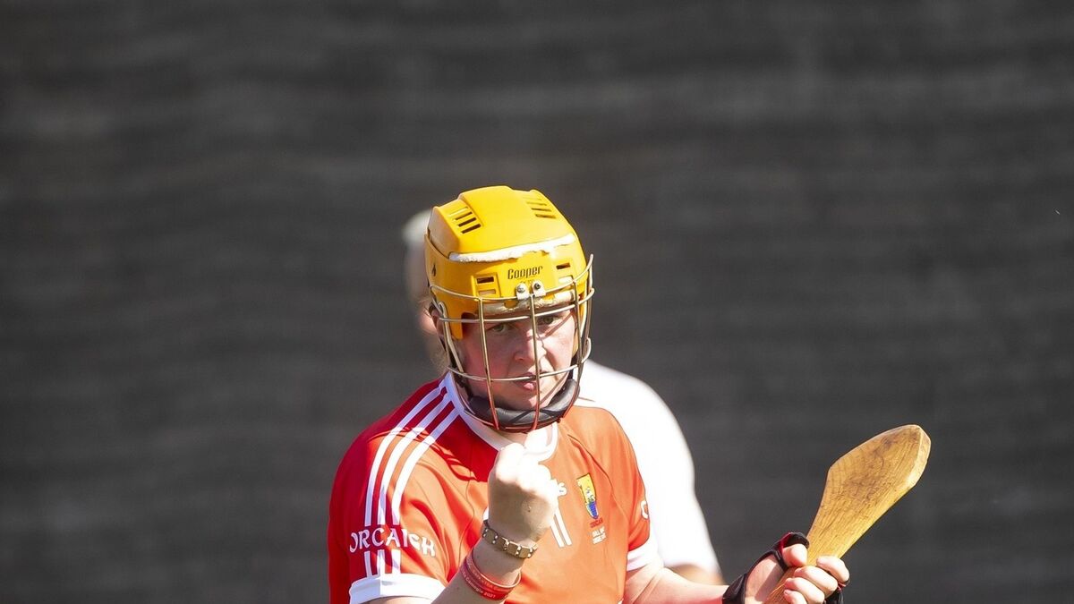 Twohig points the way for the Cork minor camogie team with a two point win over Galway in All-Ireland series