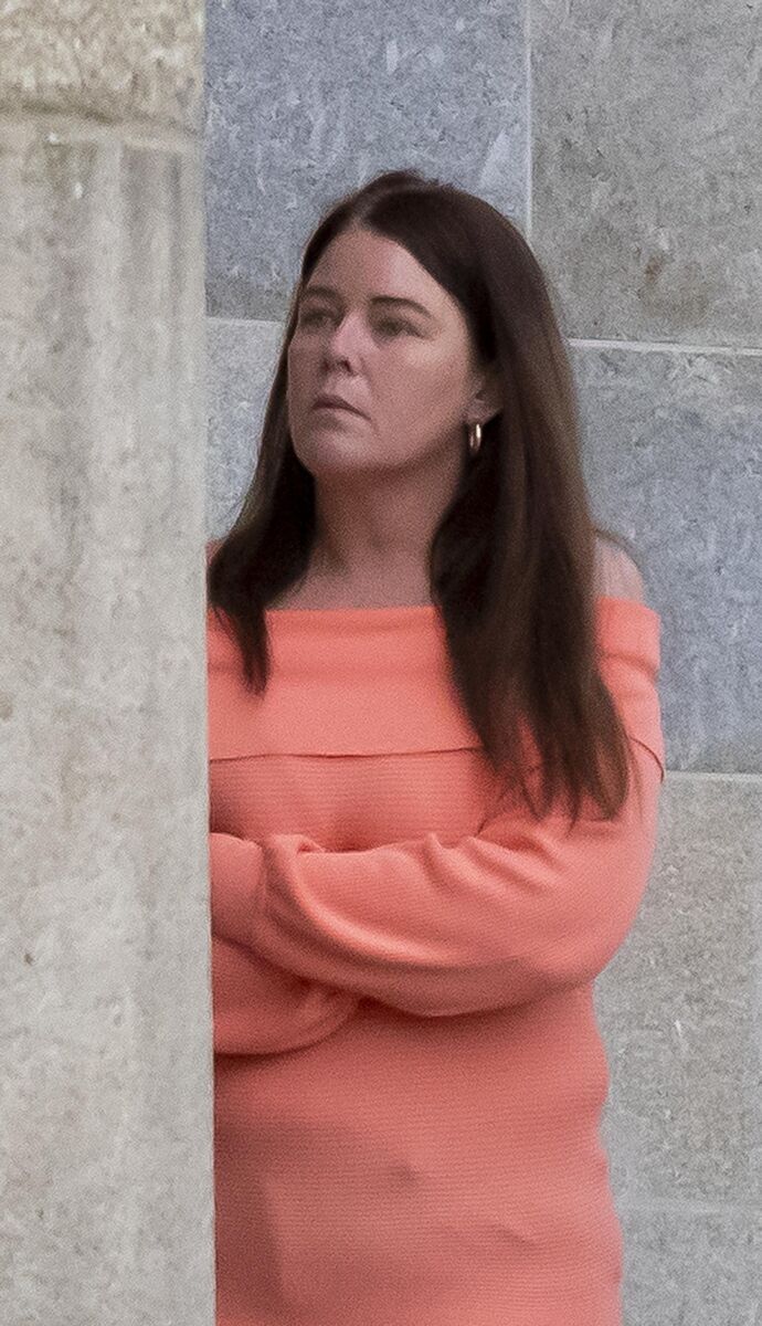 Kathleen O'Brien, witness photographed at the Timmy Hourihane murder trial in Waterford today. Photo; Mary Browne Kathleen O'Brien, witness photographed at the Timmy Hourihane murder trial in Waterford today. Photo; Mary Browne