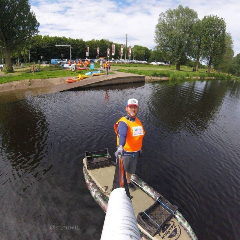 Dave Ludgate AKA Subowti is a nature and watersport lover. He regularly gets out on his paddle board and takes this chance to do a clean-up. Most of the marine litter items collected are plastic items.