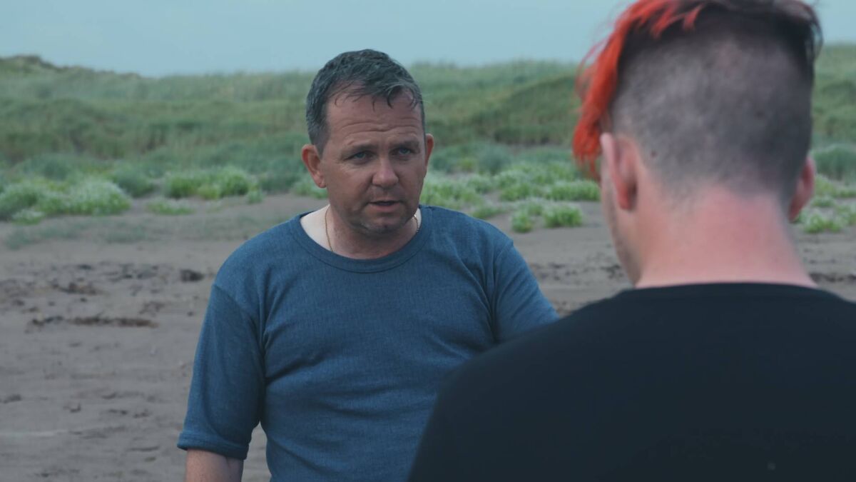 Davy Fitzgerald confronts Sean Downey in Davy's Toughest Team.