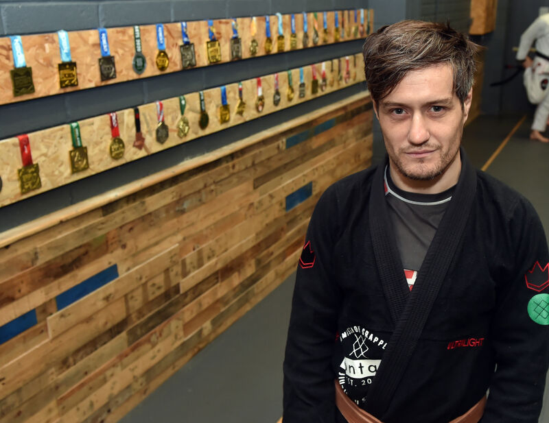 Barry Hickey, coach at Aontach Jiu-Jitsu club in Ballyvolane. Picture: Eddie O'Hare