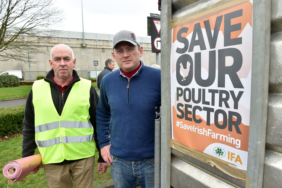 Jim Moore, Kilbrittain, Cork and William Shortall, IFA, South Tippeary heading home after farmers ended their protest at Dunnes Stores, Bishopstown, Cork and both sides entered into talks in Dublin on Tuesday afternoon. Picture Dan Linehan Jim Moore, Kilbrittain, Cork and William Shortall, IFA, South Tippeary heading home after farmers ended their protest at Dunnes Stores, Bishopstown, Cork and both sides entered into talks in Dublin on Tuesday afternoon. Picture Dan Linehan