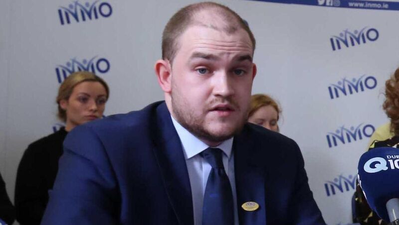 INMO Industrial Relations Officer Liam Conway. Photo: Sam Boal/Rollingnews.ie. INMO Industrial Relations Officer Liam Conway. Photo: Sam Boal/Rollingnews.ie.